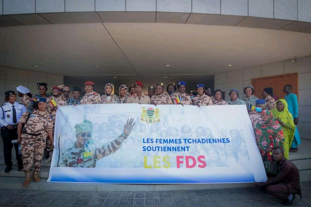 Les Femmes Tchadiennes Solidaires avec l’Armée Nationale Tchadienne : Unis pour la Paix et la Sécurité du Tchad